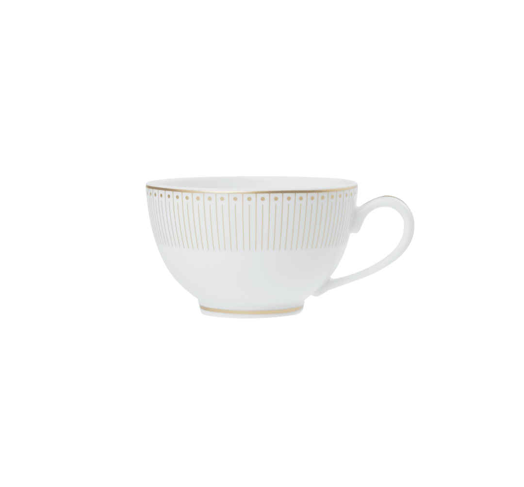 Malmaison Impériale - Tea Cup and Saucers - Porcelain Gold Finish