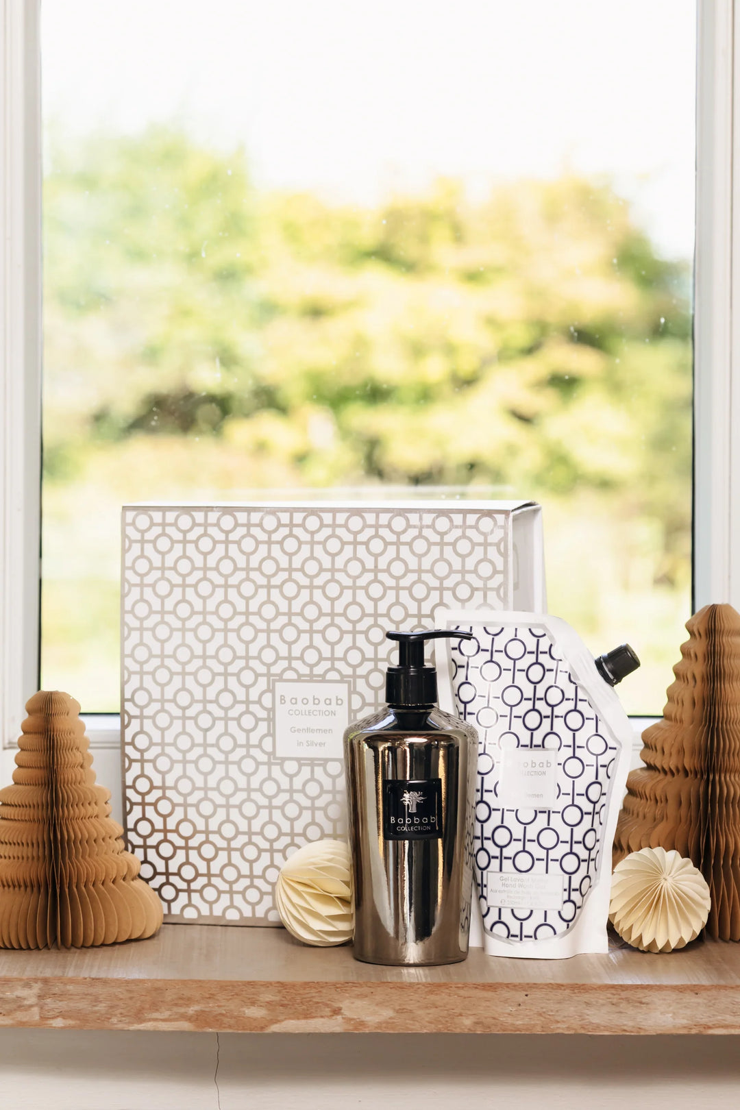 Gift Box - Hand Wash Gel Gentlemen In Silver