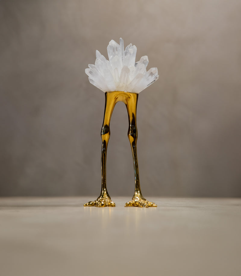 Object - Bird Legs Of Crystal Gold 34H