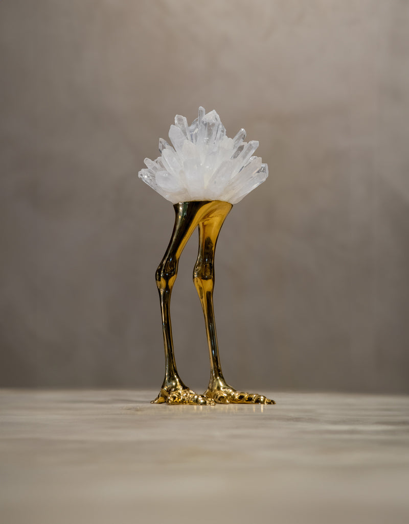 Object - Bird Legs Of Crystal Gold 34H
