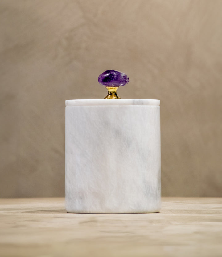 Box - Blanc Treasure - Marble White  - L