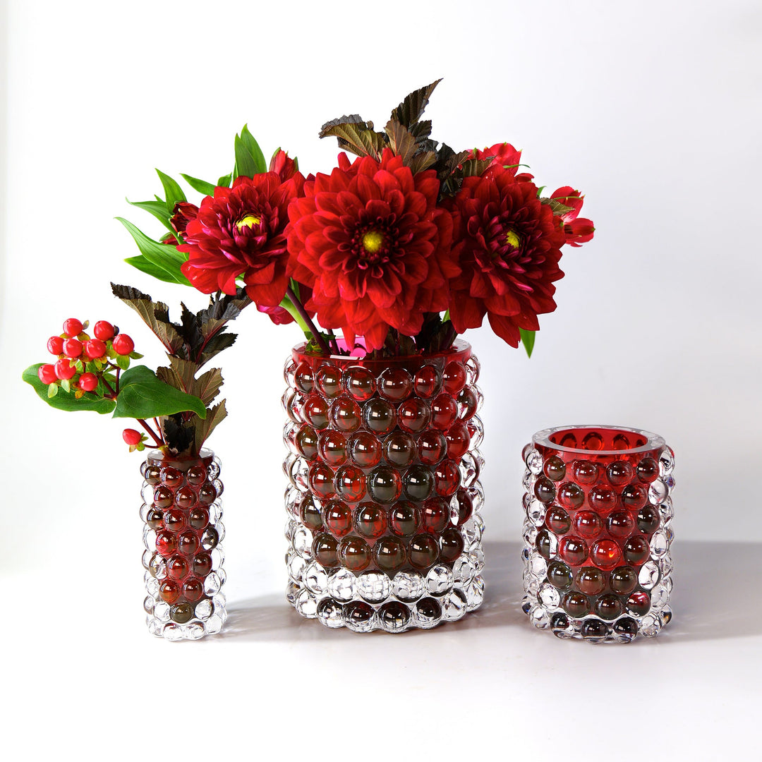 HURRICANE - LAMP BOULE REGULAR - Cardinal Red