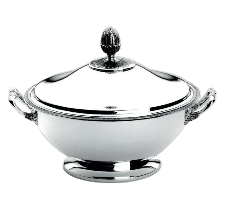 Malmaison - Soup Tureen with Lid - Silver Plated