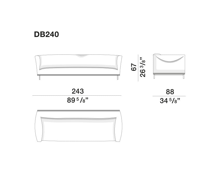 Sofa - Breeze - By Matteo Nunziati