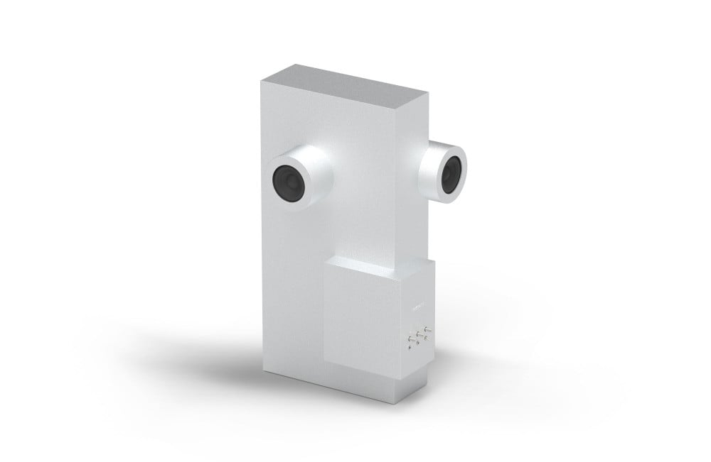Transparent - Brutalist Speaker - Metal
