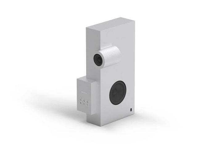 Transparent - Brutalist Speaker - Metal