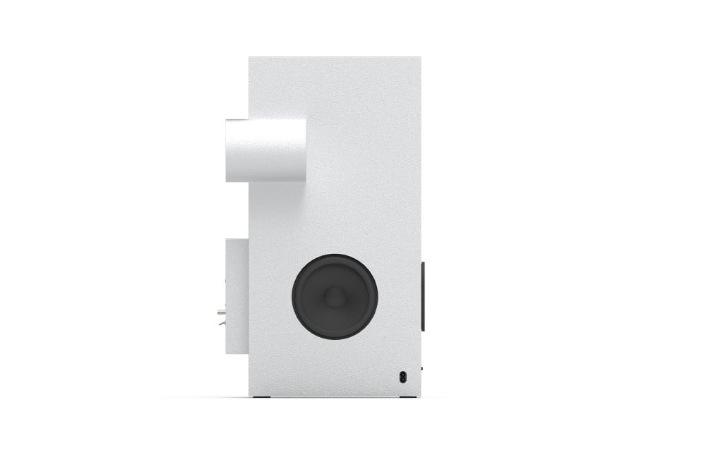 Transparent - Brutalist Speaker - Metal