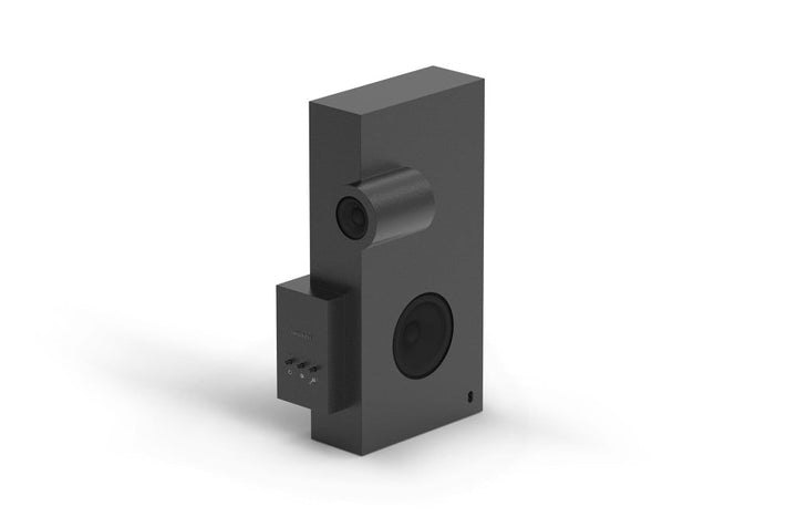 Transparent - Brutalist Speaker - Black