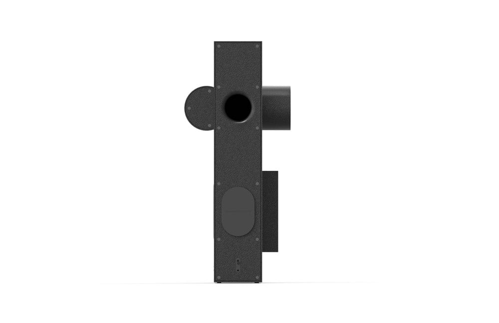 Transparent - Brutalist Speaker - Black