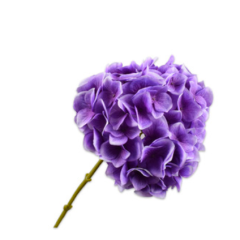 Hydrangea Branch - Purple - 89cm