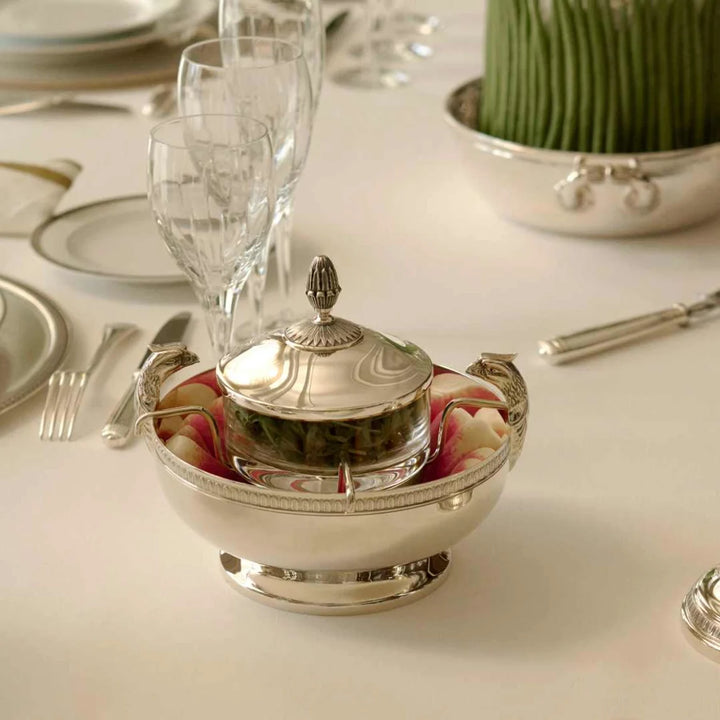 Malmaison - Caviar Serving Set  - Silver plated