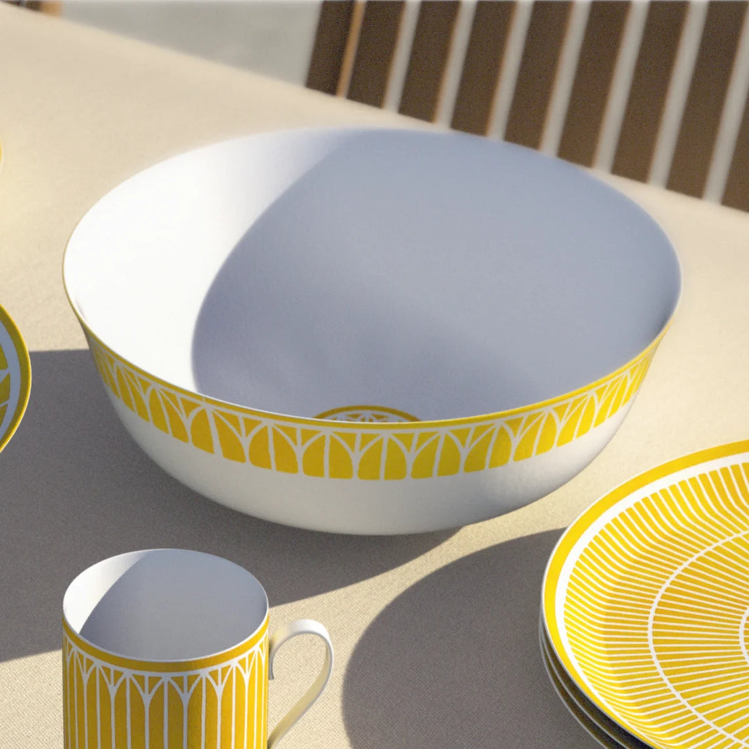 Malmaison Riviera - Salad Serving Bowl - Porcelain