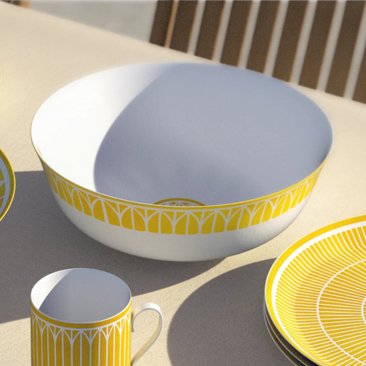 Malmaison Riviera - Salad Serving Bowl - Porcelain