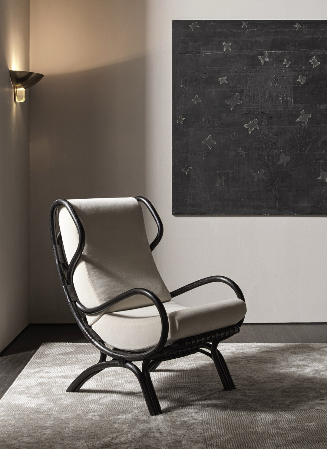 Armchair - Continuum D.163.7 - By Gio Ponti