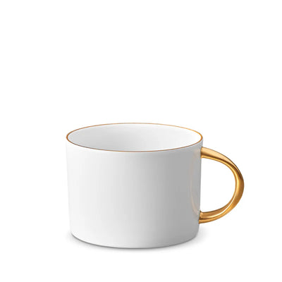 Corde Tea Cup + Saucer Gold (Set of 2)