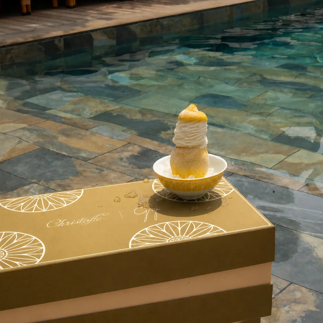 Malmaison Riviera - Frosted lemon set Gigi