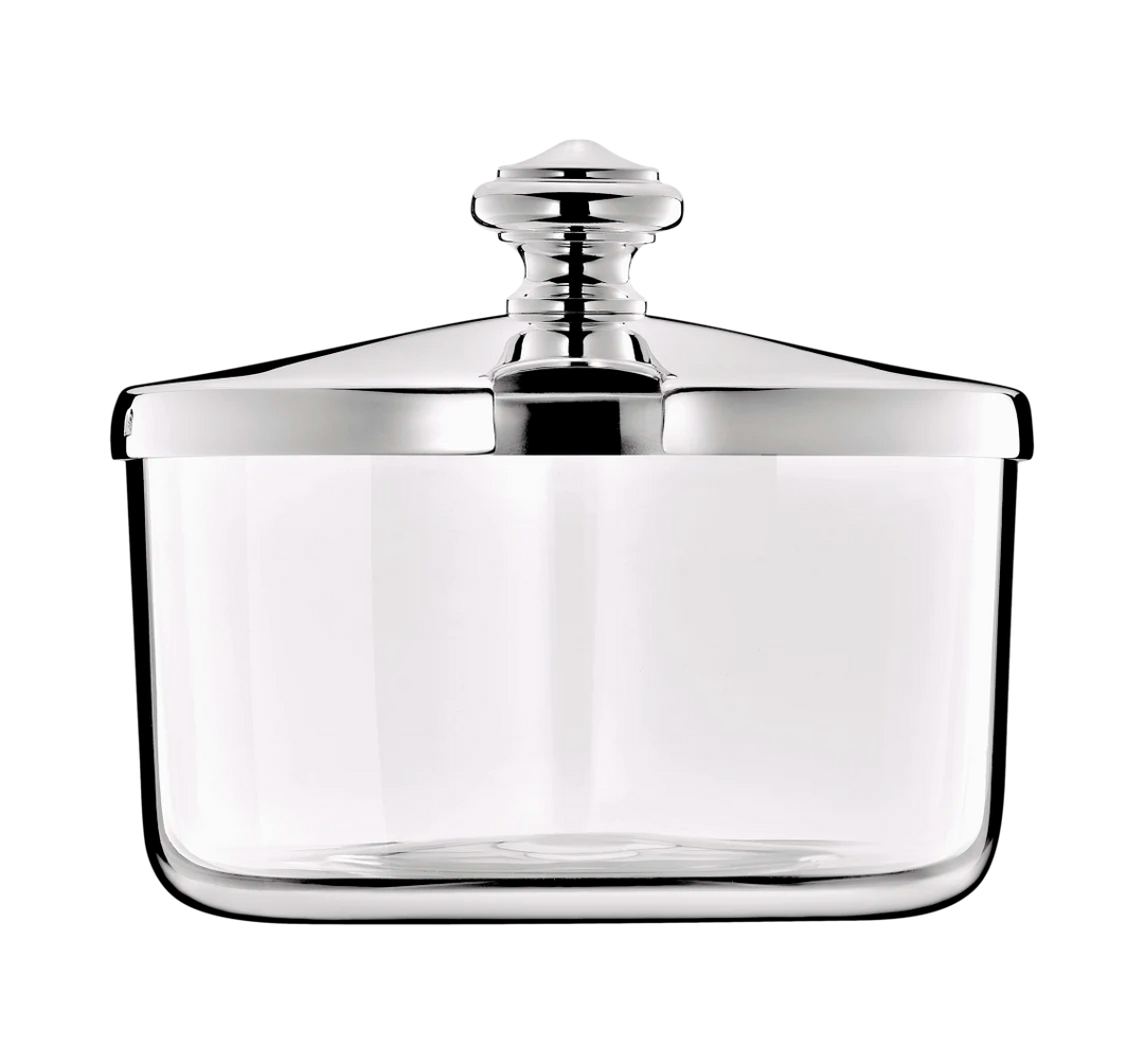 Albi - Lidded Cheese&Condiment Dish - Silver Plated