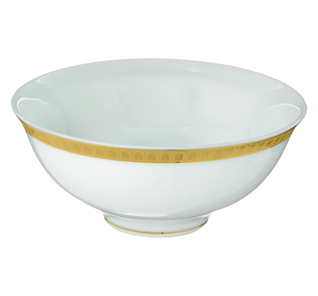 Malmaison - Chinese Soup Bowl - Platinum Gold finish