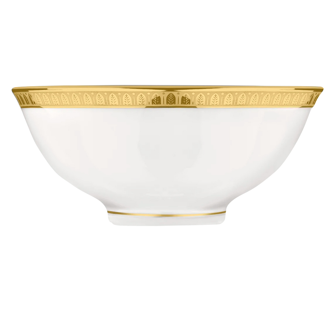 Malmaison - Chinese Soup Bowl - Platinum Gold finish