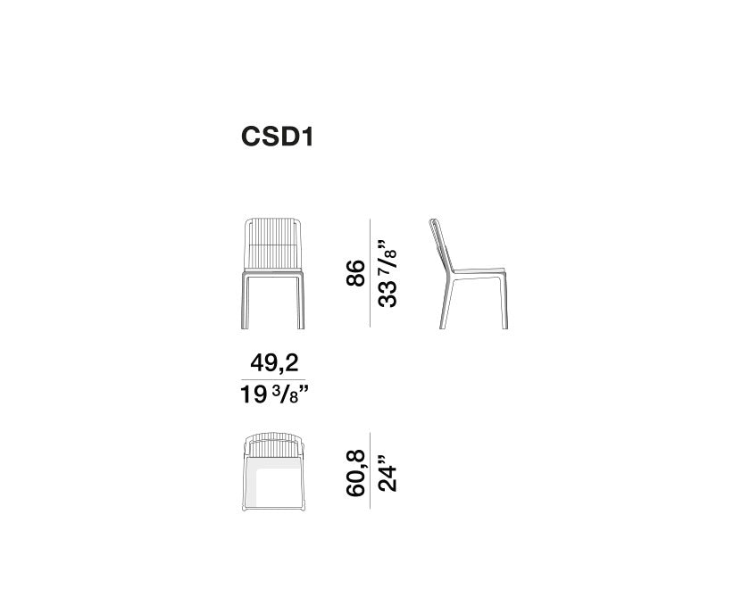 Chair - Cobea - By Vincent Van Duysen