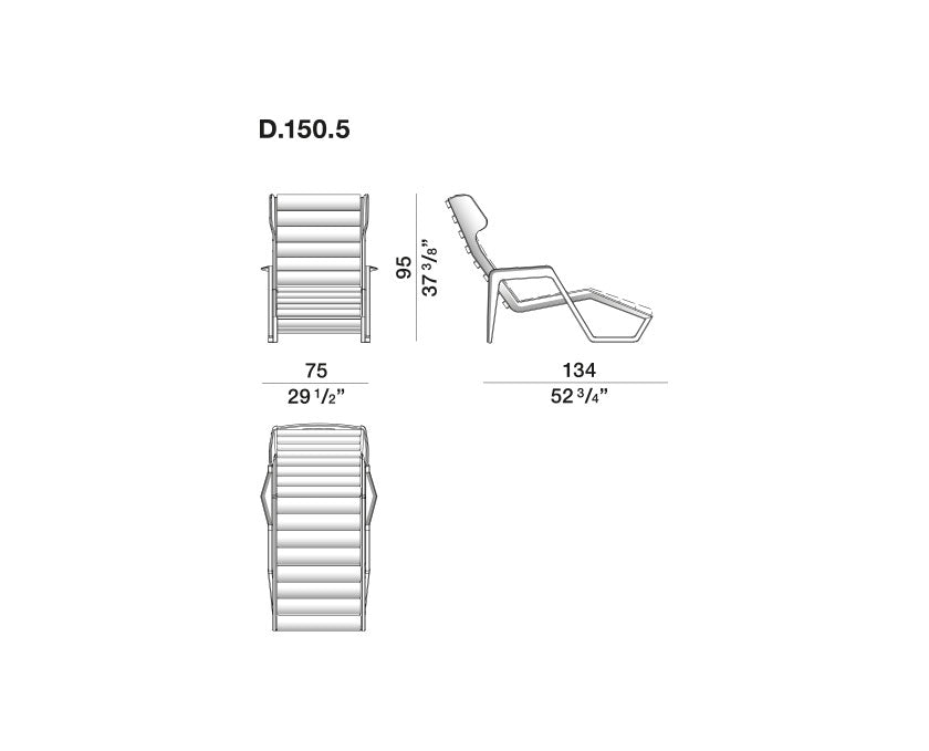 Armchair - D.150.5 - By Gio Ponti