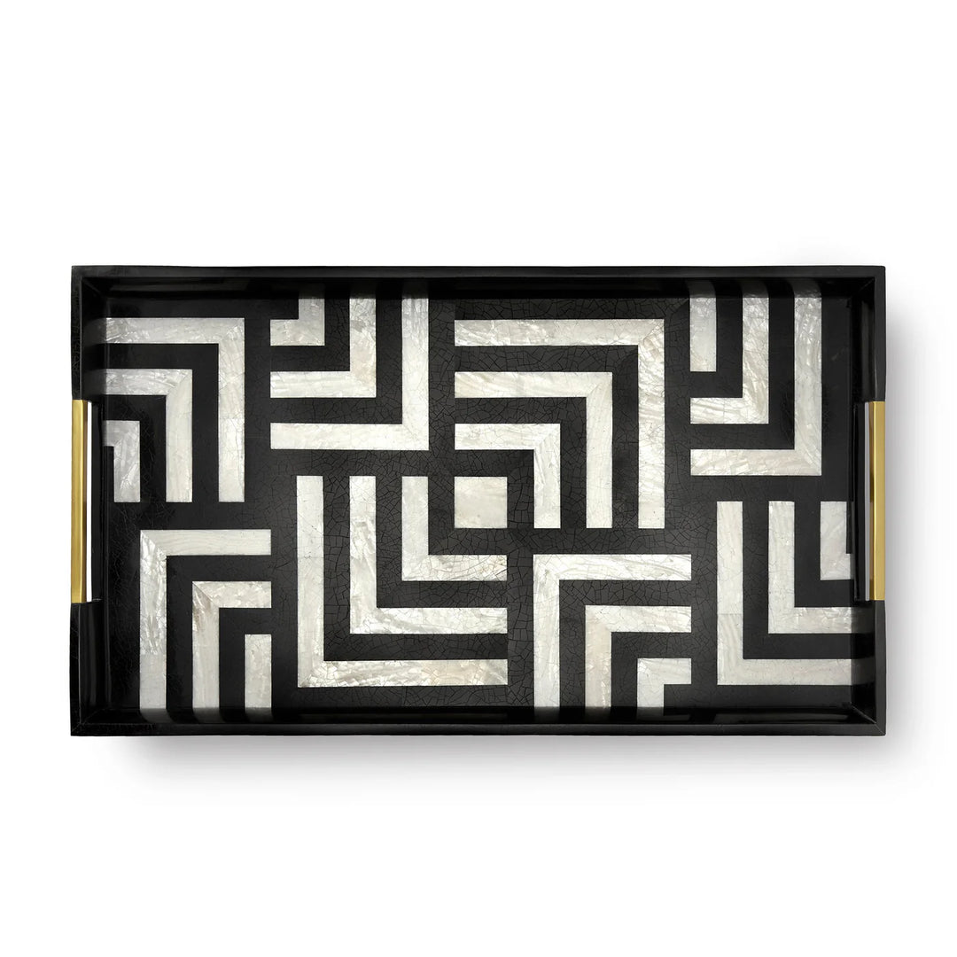 Dédale Rectangular Tray