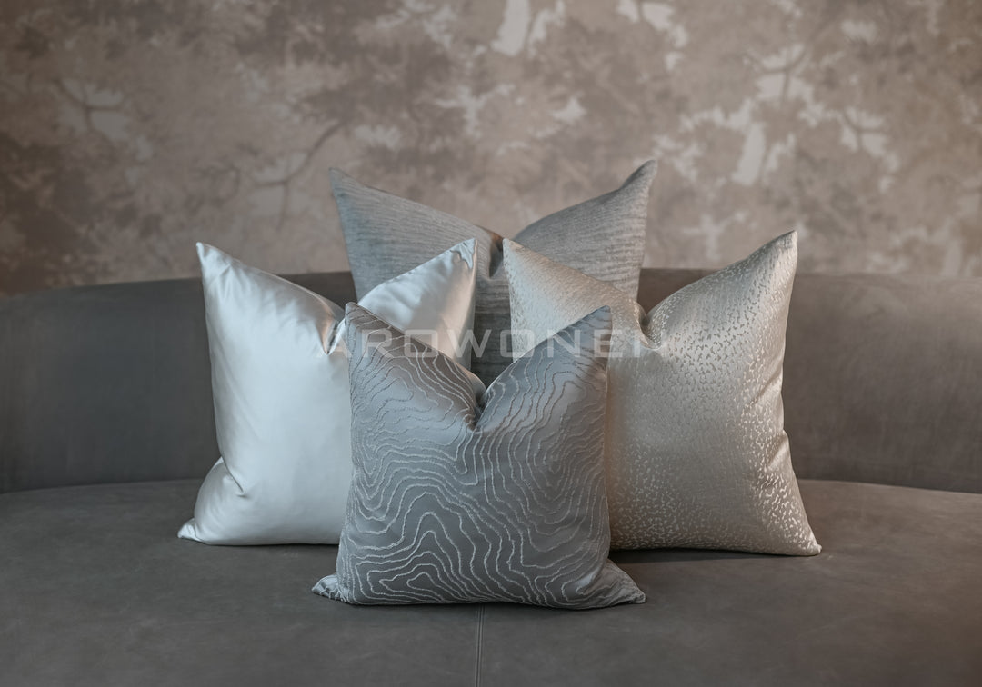 Decorative Cushion - Lunar - Stone Grey