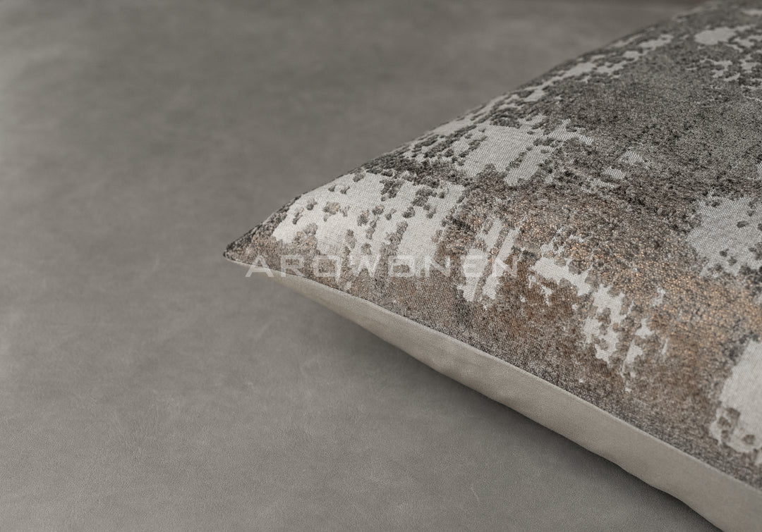 Decorative Cushion - Elettra - Crushed bronze