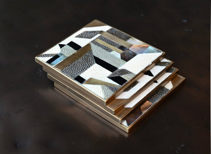Coaster - Lauma Stingray - Set of 4