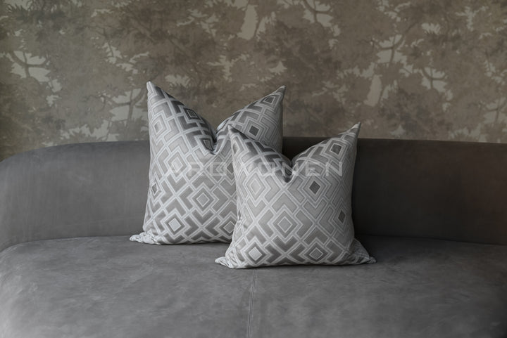 Decorative Cushion - Triangle - Bone White