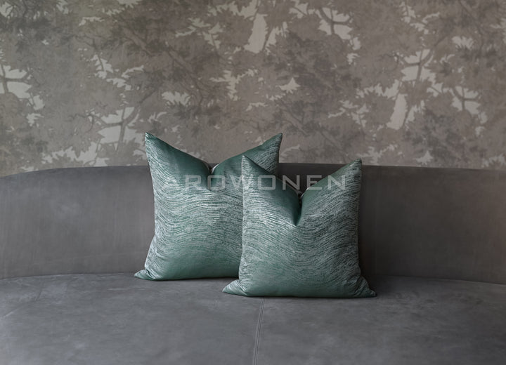 Decorative Cushion - Lyra - Forest Green