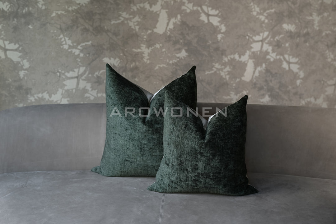 Decorative Cushion - Octavie - Forest Green