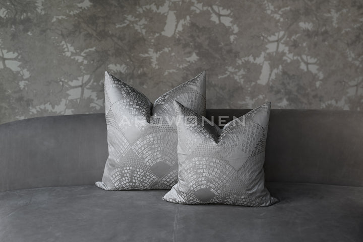 Decorative Cushion - Xena - Silver