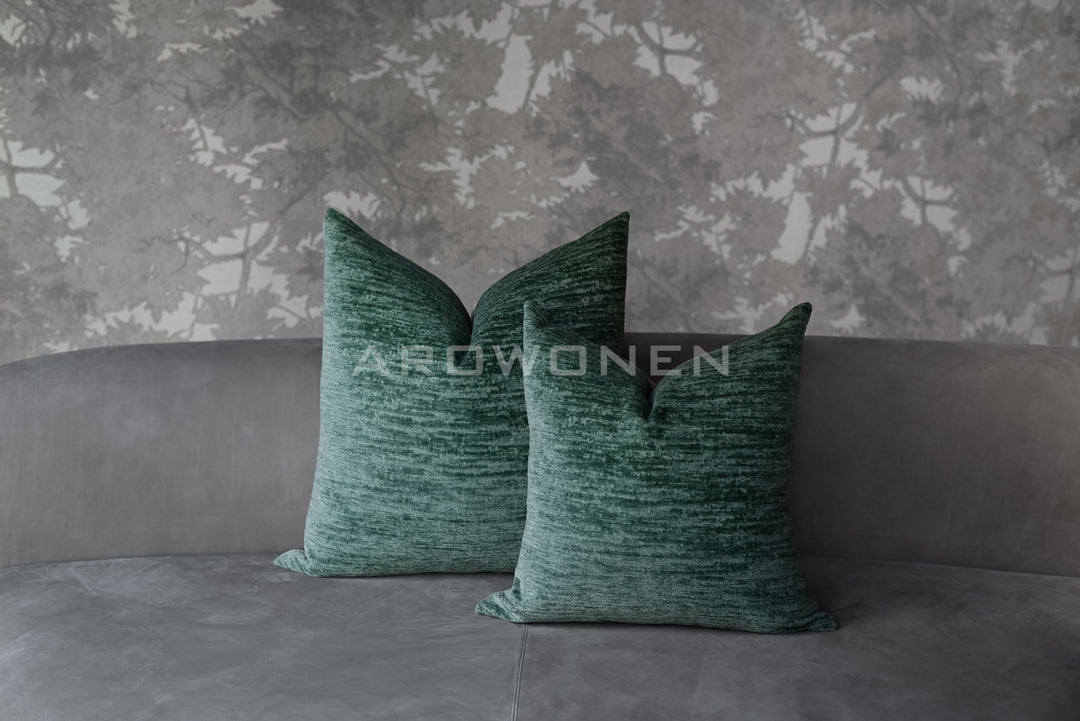 Decorative Cushion - Siren - Forest Green