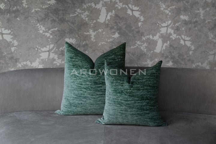 Decorative Cushion - Siren - Forest Green