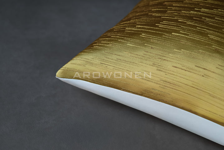 Decorative Cushion - Cosmic Dust - Ochre Yellow