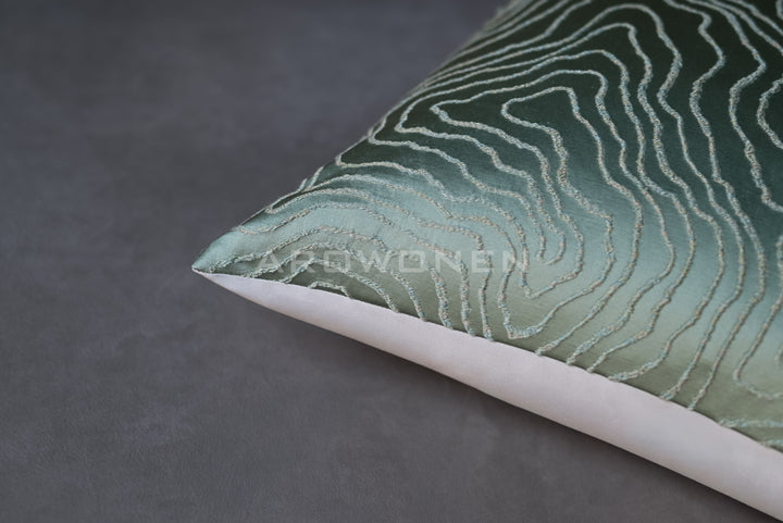 Decorative Cushion - Lunar - Forest Green
