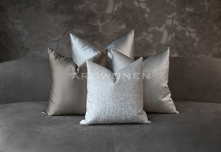 Decorative Cushion - Zephyr - White Frost