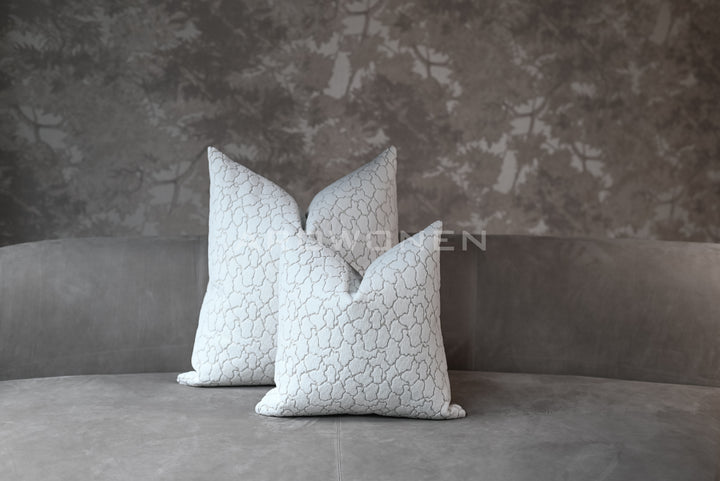 Decorative Cushion - Aurora - Ivory White