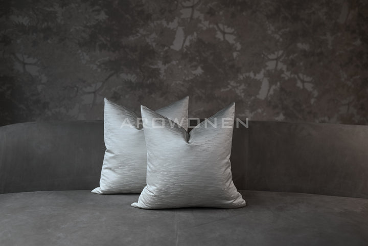 Decorative Cushion - Cosmic Dust - Pearl White