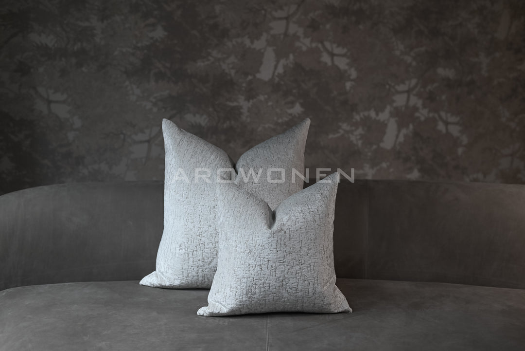 Decorative Cushion - Zephyr - White Frost