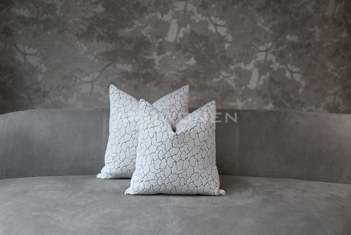 Decorative Cushion - Aurora - Ivory Grey