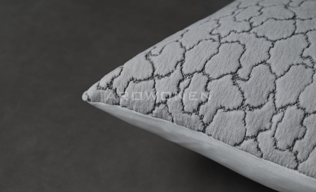 Decorative Cushion - Aurora - Ivory Grey