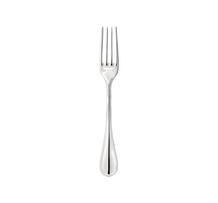 Perles - Dessert Fork - Silver Plated