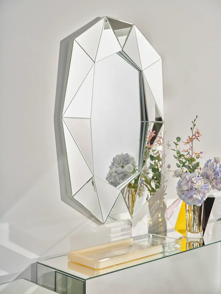 Mirror - Diamond Slim - Large - Silver