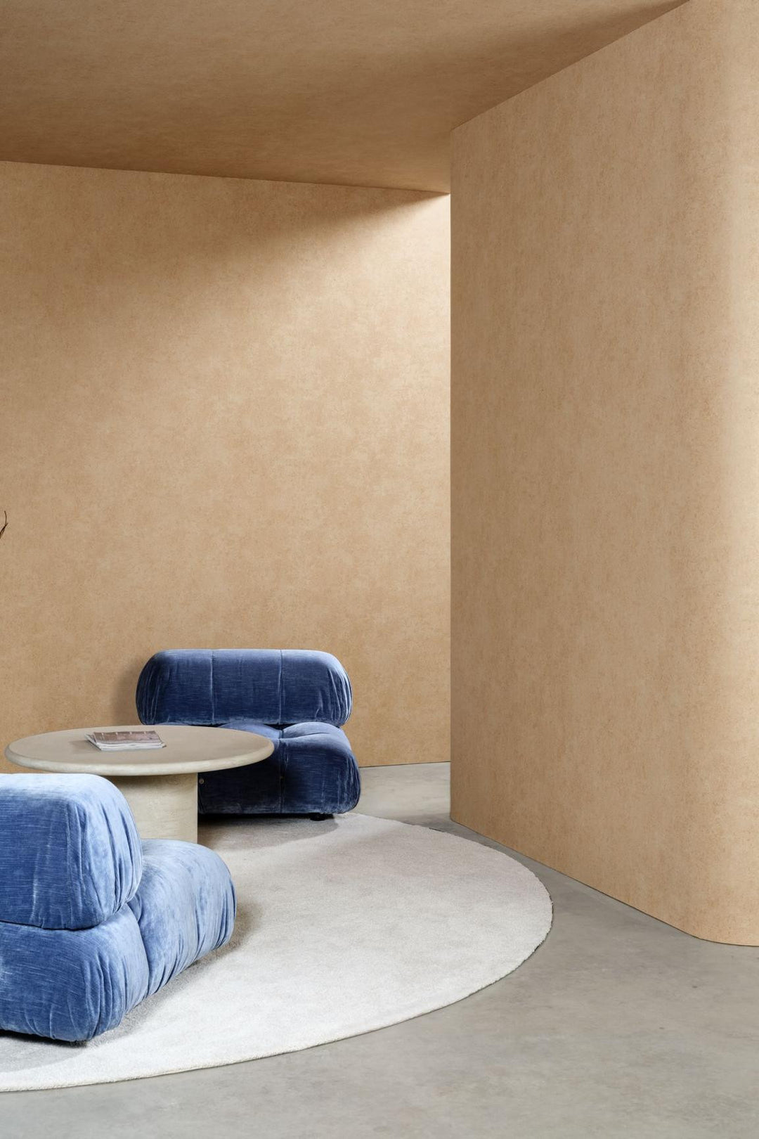 Wallpaper -  Essentials Kaolin - Calcaire Stucco