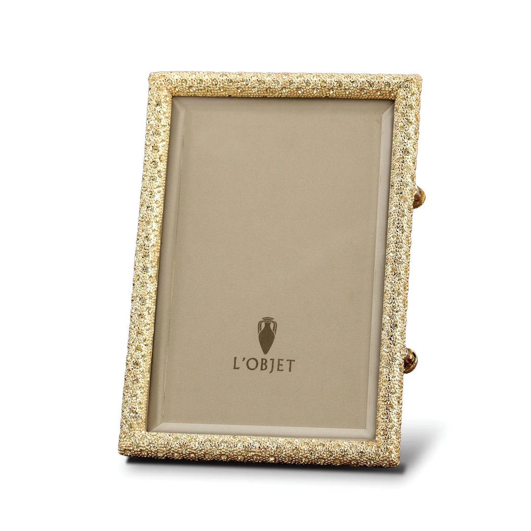 Rectangular Pave Frame - Gold - 13x18cm
