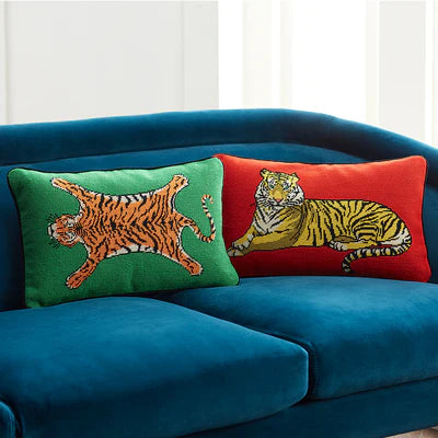 Safari Needlepoint Cushion