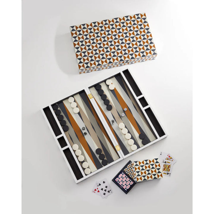 Bowtie Backgammon Set