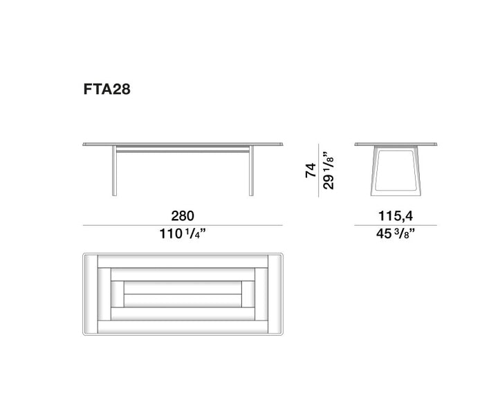 Dining Table - Fairmount - By Vincent Van Duysen